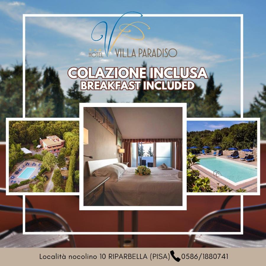 Hotel Villa Paradiso Riparbella Dış mekan fotoğraf